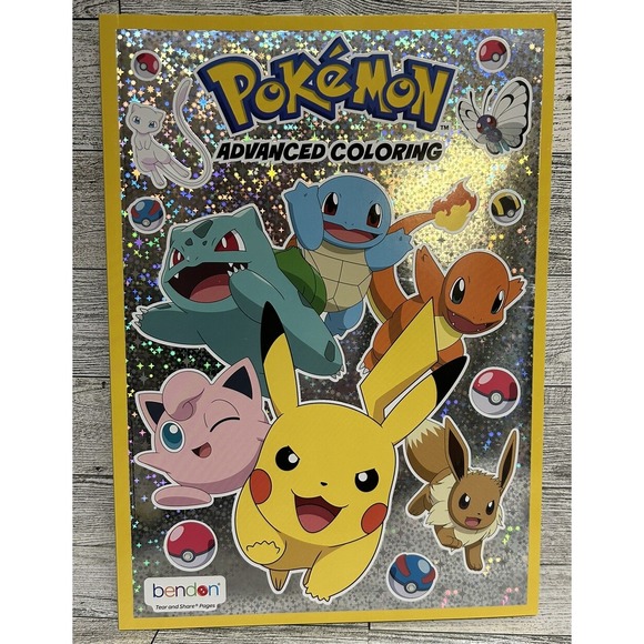 Bendon Pokémon Advanced Coloring Book - 40 pages‎ - Picture 1 of 5